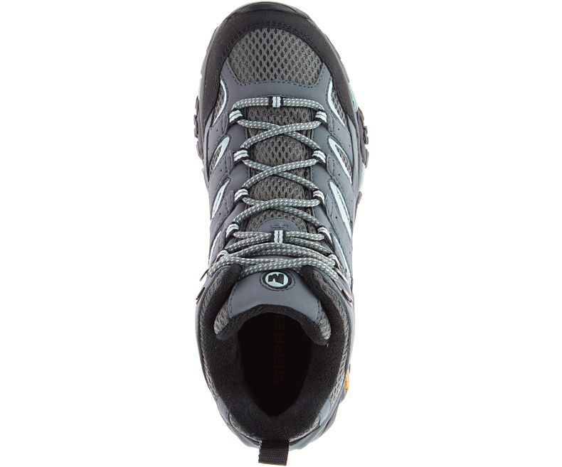 Merrell Moab 2 Mid GORE -TEX® Brede Bredde Gåsko Dame Grønn | 27875W-1WG