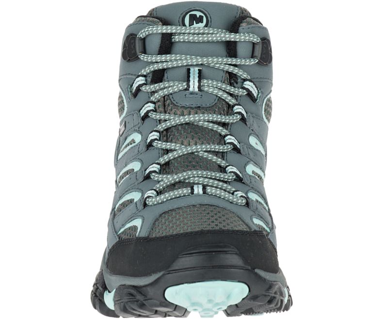 Merrell Moab 2 Mid GORE -TEX® Brede Bredde Gåsko Dame Grønn | 27875W-1WG