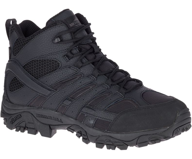 Merrell Moab 2 Mid Tactical Boot Arbeidsstøvler Herre Svarte | 34541M-2WB