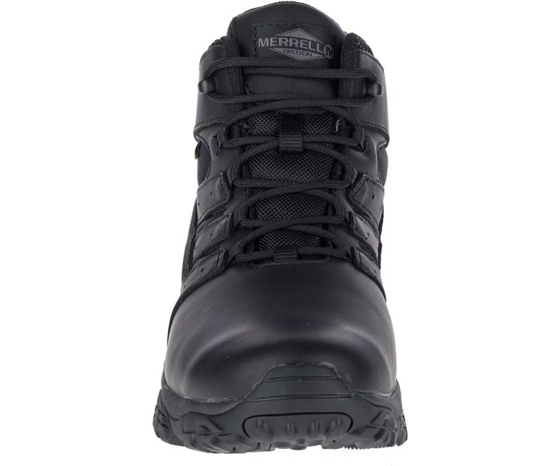 Merrell Moab 2 Mid Tactical Response Vanntette Boot Brede Bredde Taktiske Støvler Herre Svarte | 31169M-2TB