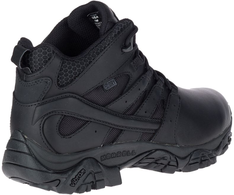 Merrell Moab 2 Mid Tactical Response Vanntette Boot Arbeidsstøvler Dame Svarte | 31171W-1WB