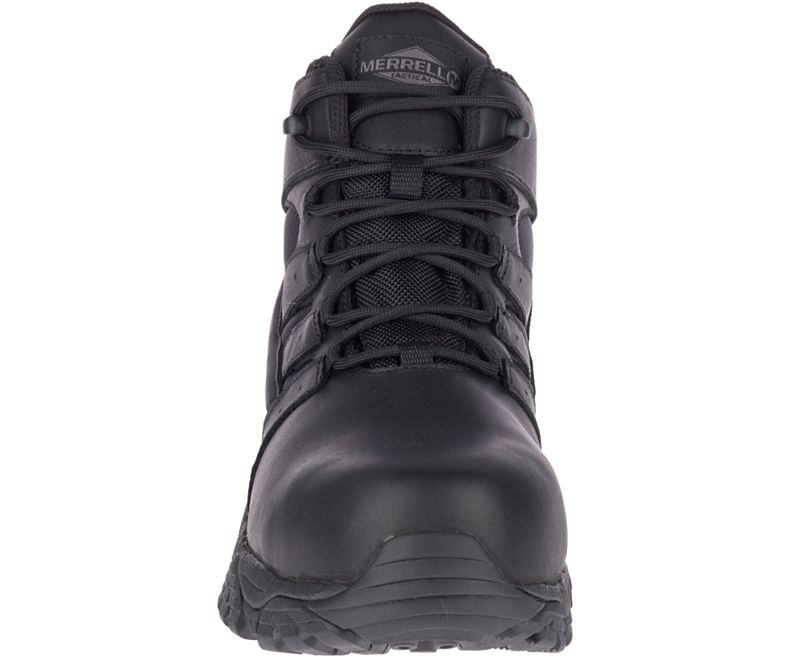 Merrell Moab 2 Mid Tactical Response Vanntette Comp Tå Arbeids Boot Arbeidsstøvler Herre Svarte | 40846M-2WB