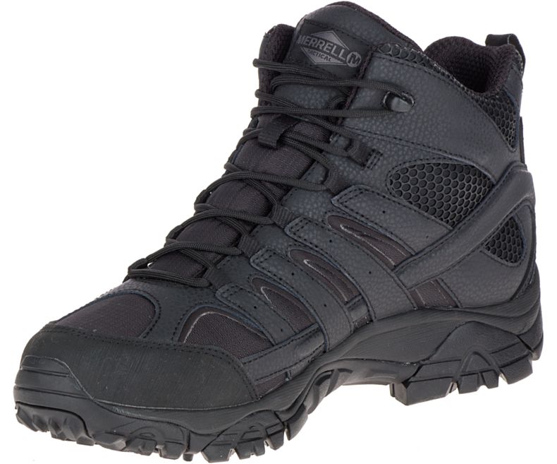 Merrell Moab 2 Mid Tactical Vanntette Boot Arbeidsstøvler Herre Svarte | 29993M-2WB