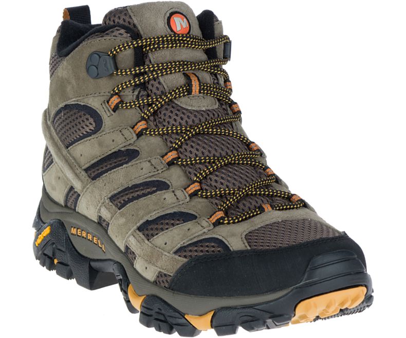 Merrell Moab 2 Mid Ventilator Brede Bredde Gåsko Herre Olivengrønne | 27936M-2WO