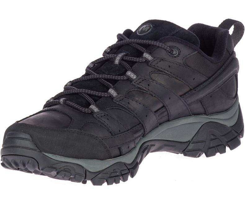 Merrell Moab 2 Prime Brede Bredde Fjellsko Herre Svarte | 41317M-2HB