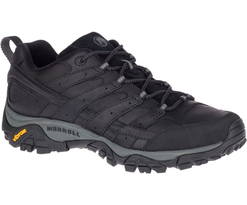 Merrell Moab 2 Prime Brede Bredde Fjellsko Herre Svarte | 41317M-2HB