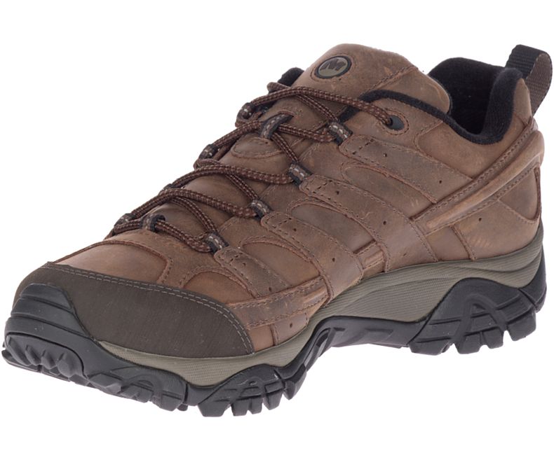 Merrell Moab 2 Prime Vanntette Brede Bredde Fjellsko Herre Mørke Brune | 40781M-2HD