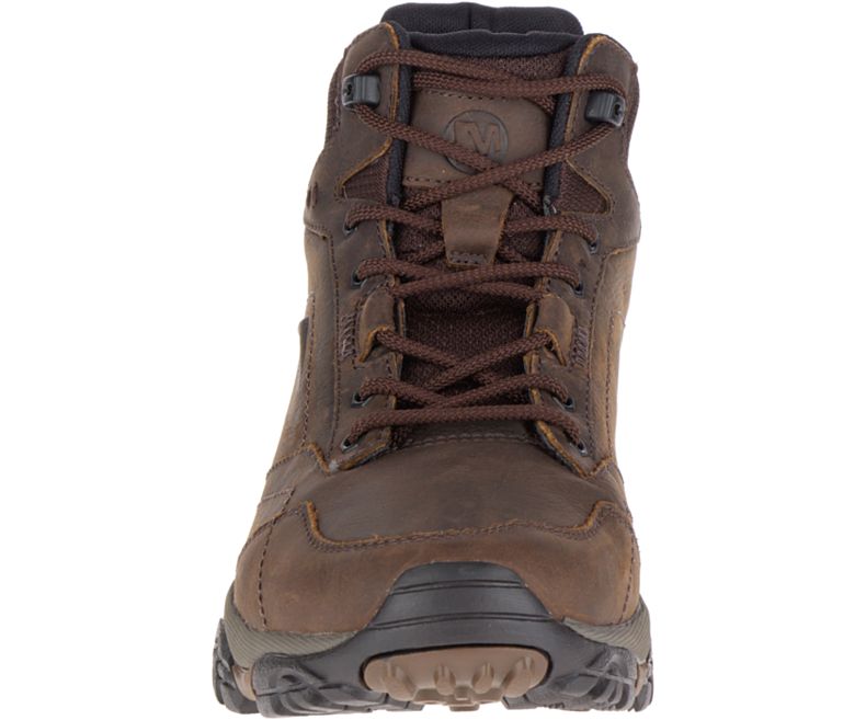 Merrell Moab Adventure Mid Vanntette Brede Bredde Fjellsko Herre Mørke Brune | 29624M-2HB