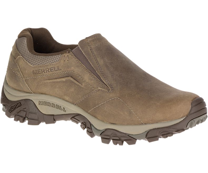 Merrell Moab Adventure Moc Brede Bredde Tresko Herre Olivengrønne | 29627M-2CO