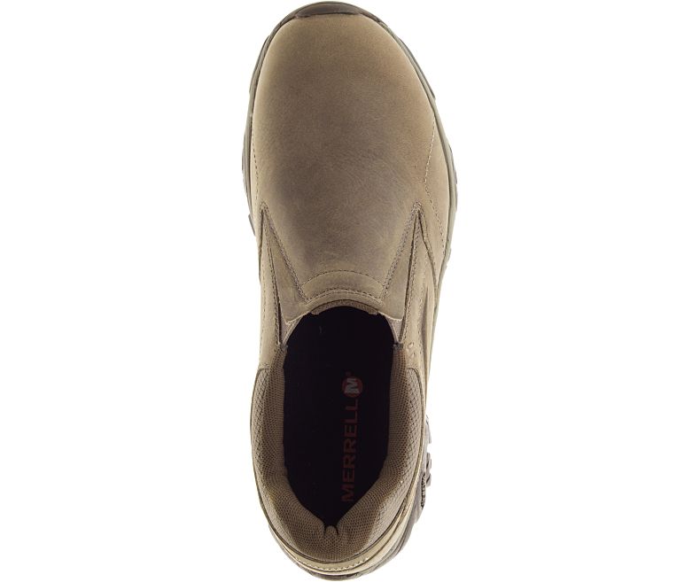 Merrell Moab Adventure Moc Brede Bredde Slip On Sko Herre Olivengrønne | 29627M-2SO