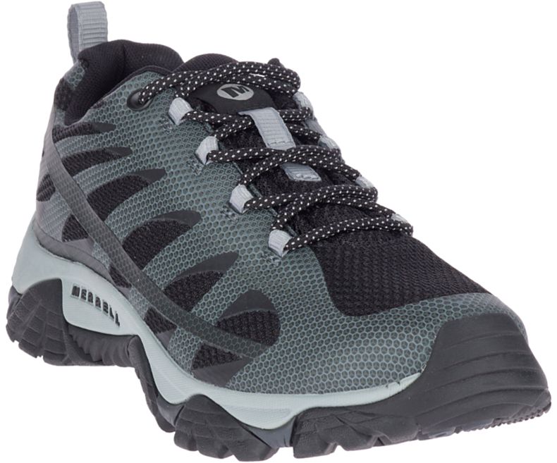 Merrell Moab Edge 2 Brede Bredde Fjellsko Herre Svarte | 36118M-2HB