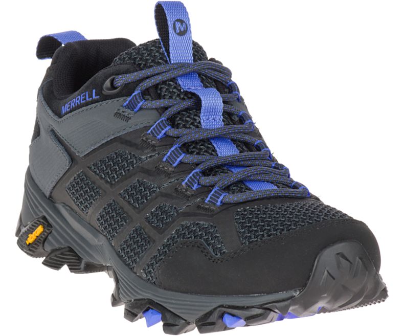 Merrell Moab FST 2 Fjellsko Dame Svarte Blå | 33190W-1HB