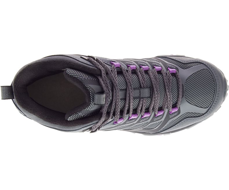 Merrell Moab FST Ice+ Thermo Fjellsko Dame Mørke Grå | 26948W-1HD