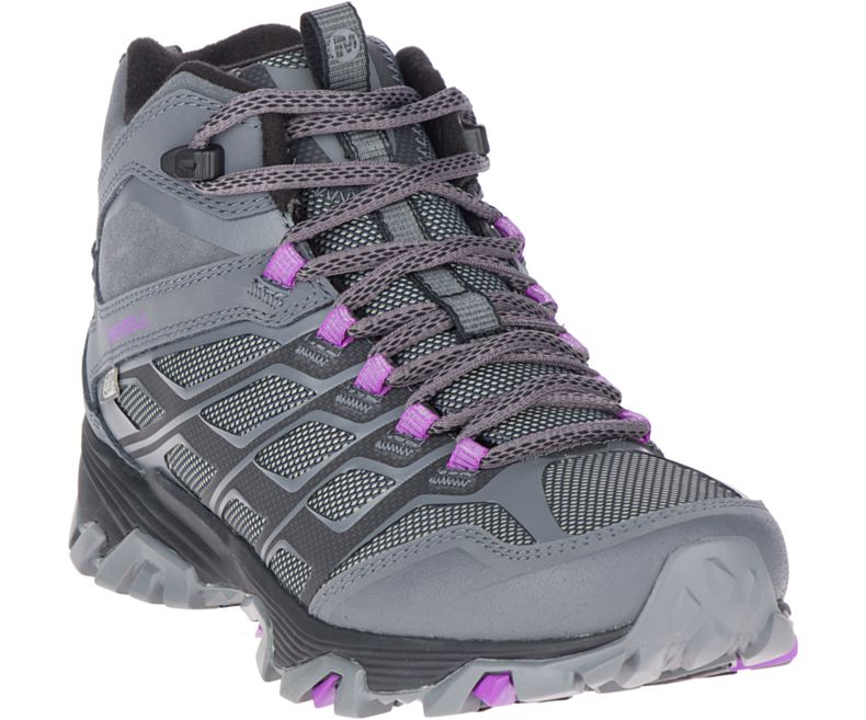 Merrell Moab FST Ice+ Thermo Fjellsko Dame Mørke Grå | 26948W-1HD