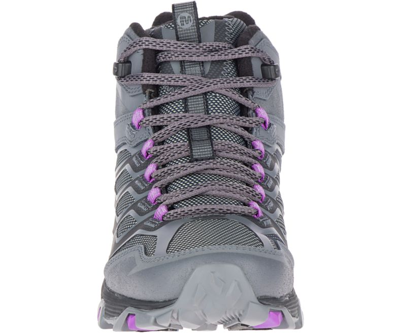 Merrell Moab FST Ice+ Thermo Fjellsko Dame Mørke Grå | 26948W-1HD