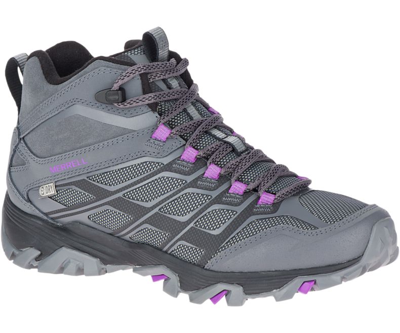 Merrell Moab FST Ice+ Thermo Fjellsko Dame Mørke Grå | 26948W-1HD