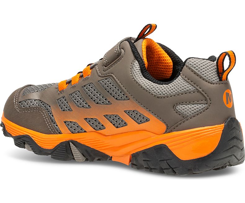 Merrell Moab FST Low A/C Vanntette Sneaker Støvler Barn Brune Oransje | 33215K-1SB