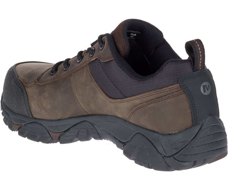 Merrell Moab Rover Blonder Comp Tå Arbeids Shoe Arbeidssko Herre Mørke Brune | 31152M-2WD