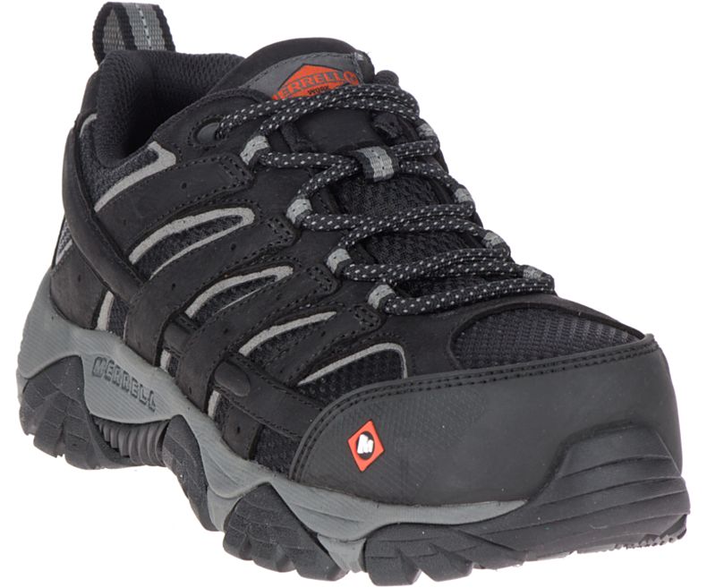 Merrell Moab Vertex Vent Comp Tå Arbeids Shoe Arbeidssko Dame Svarte | 38748W-1WB