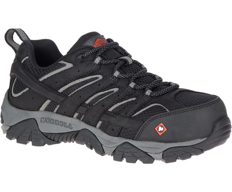 Merrell Moab Vertex Vent Comp Tå Arbeids Shoe Arbeidssko Dame Svarte | 38748W-1WB