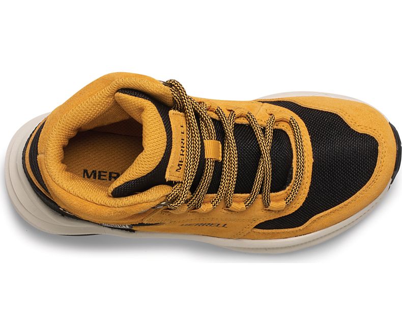 Merrell Ontario 85 Vanntette Støvler Barn Gul Svarte | 40912K-2HY