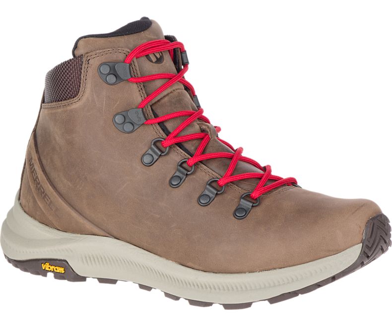 Merrell Ontario Mid Fjellsko Herre Mørke Brune | 35913M-2HD