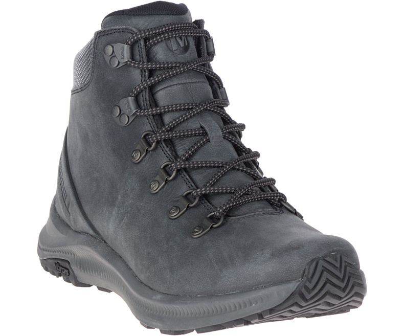 Merrell Ontario Mid Fjellsko Herre Svarte | 35913M-2HB