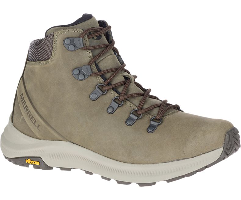 Merrell Ontario Mid Gåsko Herre Olivengrønne | 35913M-2WO