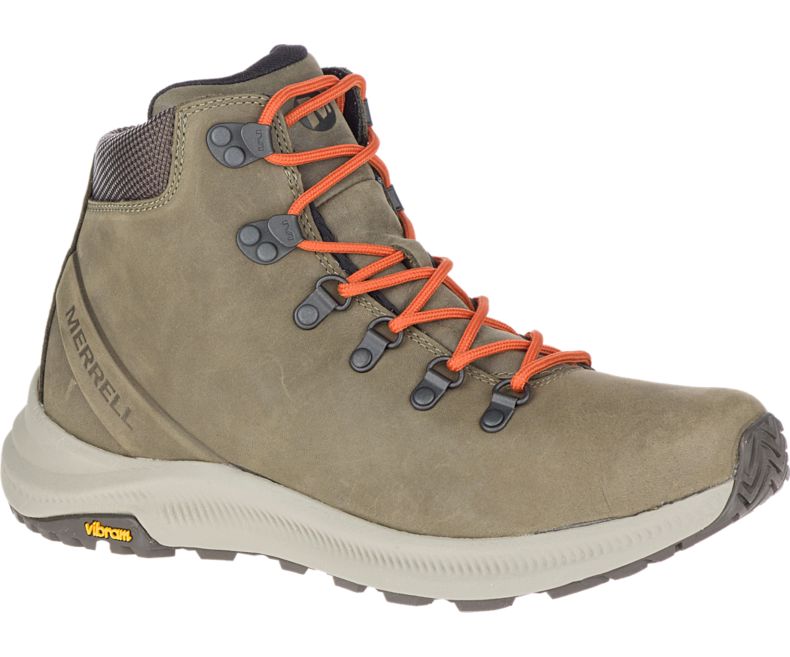 Merrell Ontario Mid Gåsko Herre Olivengrønne | 35913M-2WO