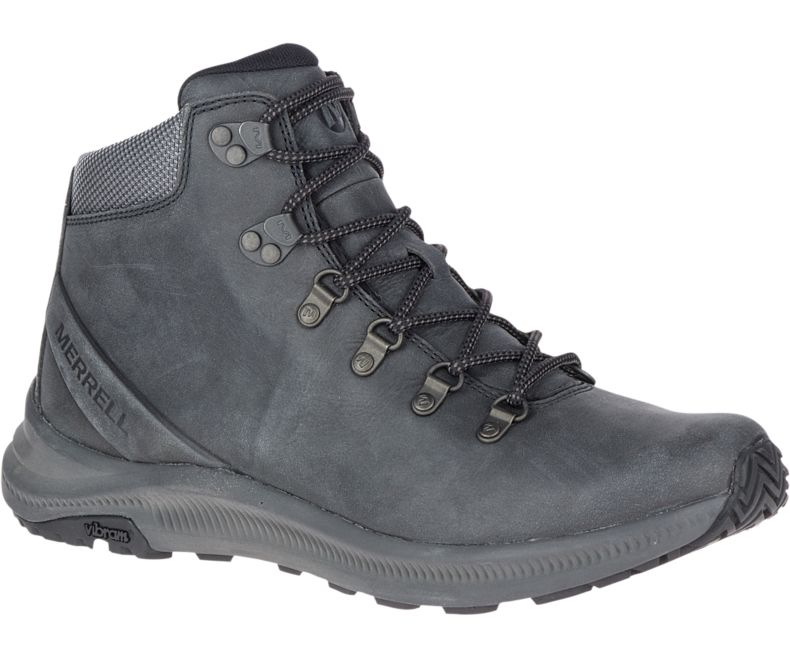 Merrell Ontario Mid Gåsko Herre Svarte | 35913M-2WB