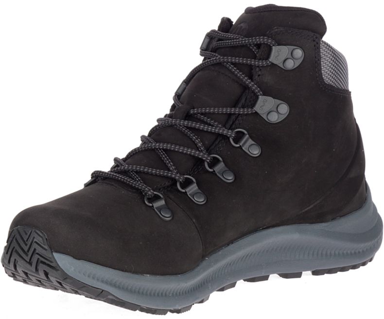 Merrell Ontario Mid Vanntette Gåsko Herre Svarte | 35911M-2WB