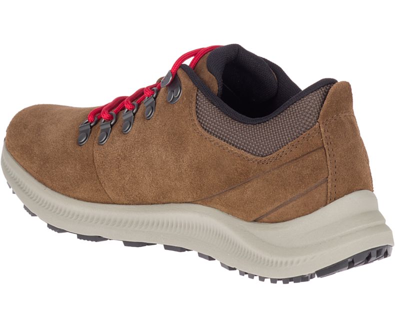 Merrell Ontario Semsket Skinn Fjellsko Herre Brune | 41359M-2HB