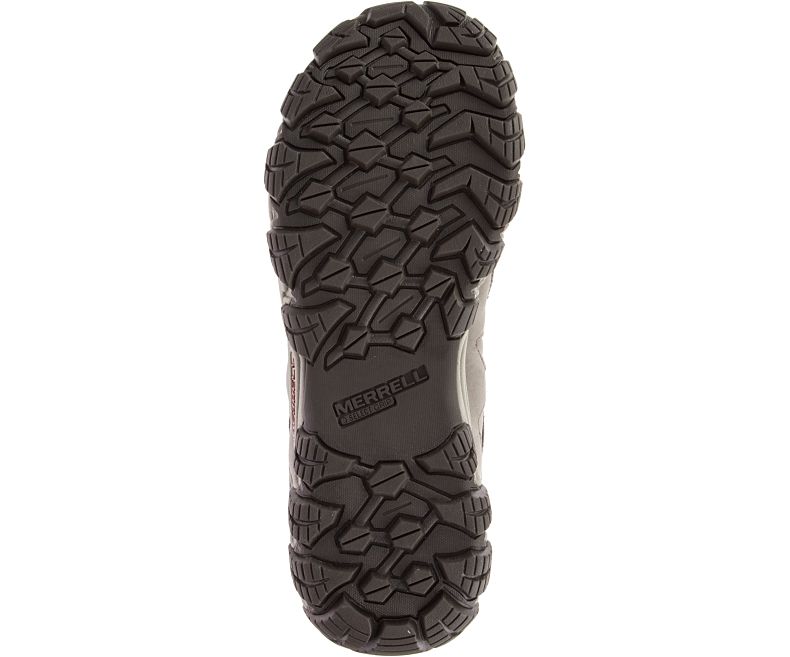 Merrell Pulsate 2 Lær Brede Bredde Fjellsko Herre Beige Rød | 36113M-2HB