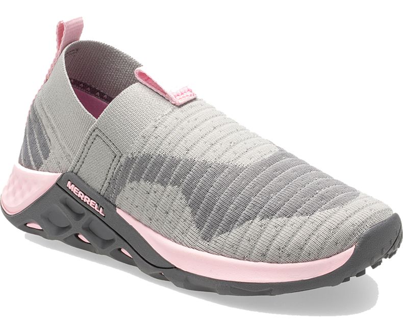 Merrell Range Fritidssko Barn Grå Rosa | 38694K-1CG