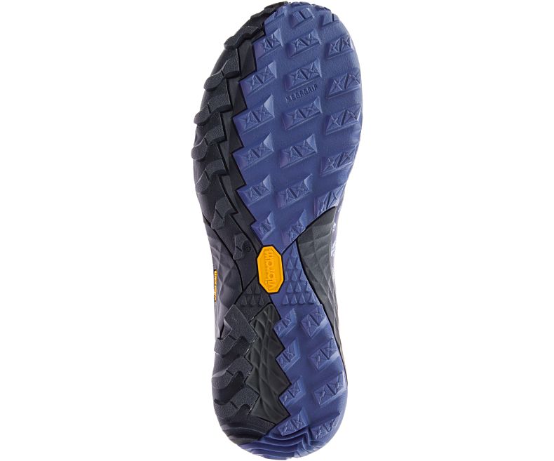 Merrell Siren 3 Knit Fjellsko Dame Lilla Gul | 36289W-1HP