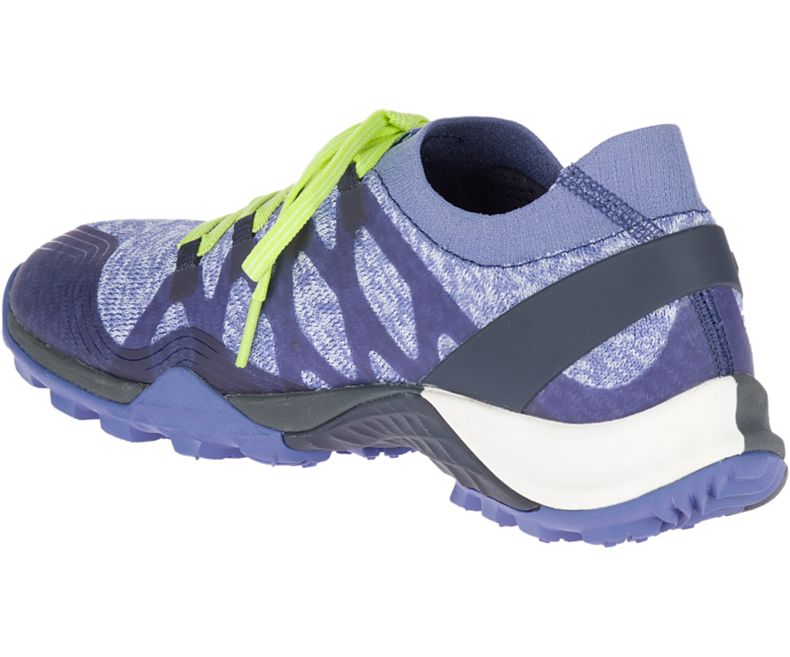 Merrell Siren 3 Knit Fjellsko Dame Lilla Gul | 36289W-1HP