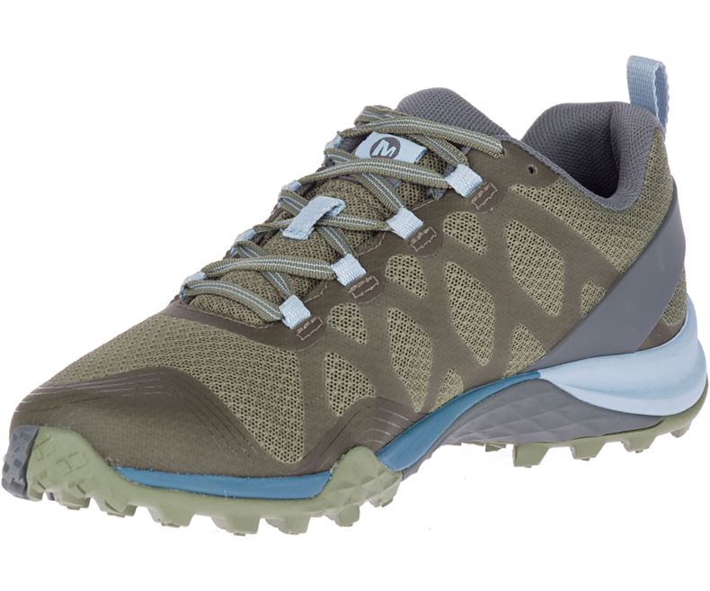 Merrell Siren 3 Ventilator Fjellsko Dame Grønn | 36288W-1HG