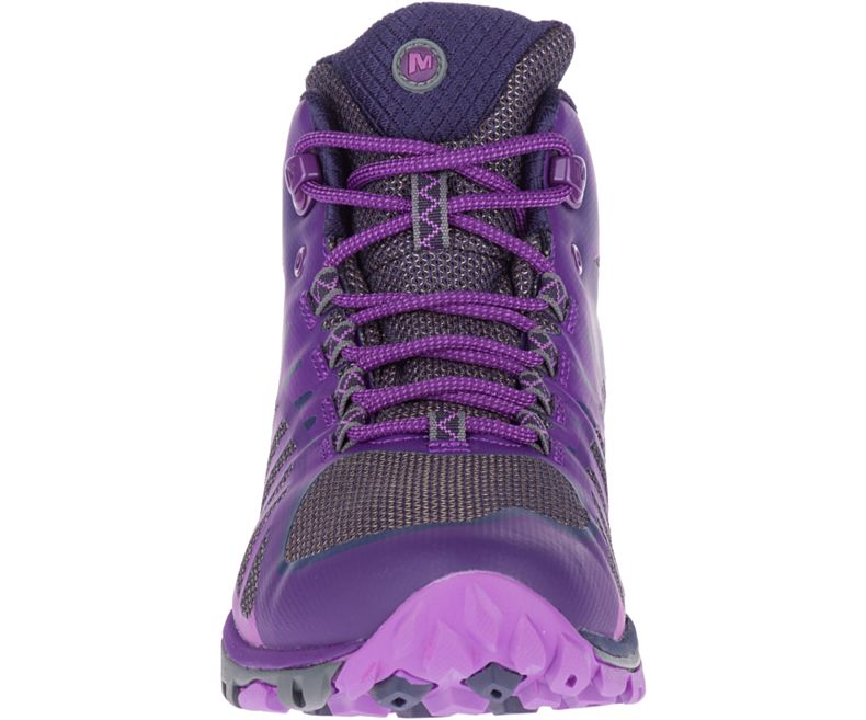 Merrell Siren Edge Q2 Mid Vanntette Fjellsko Dame Lilla | 34609W-1HP