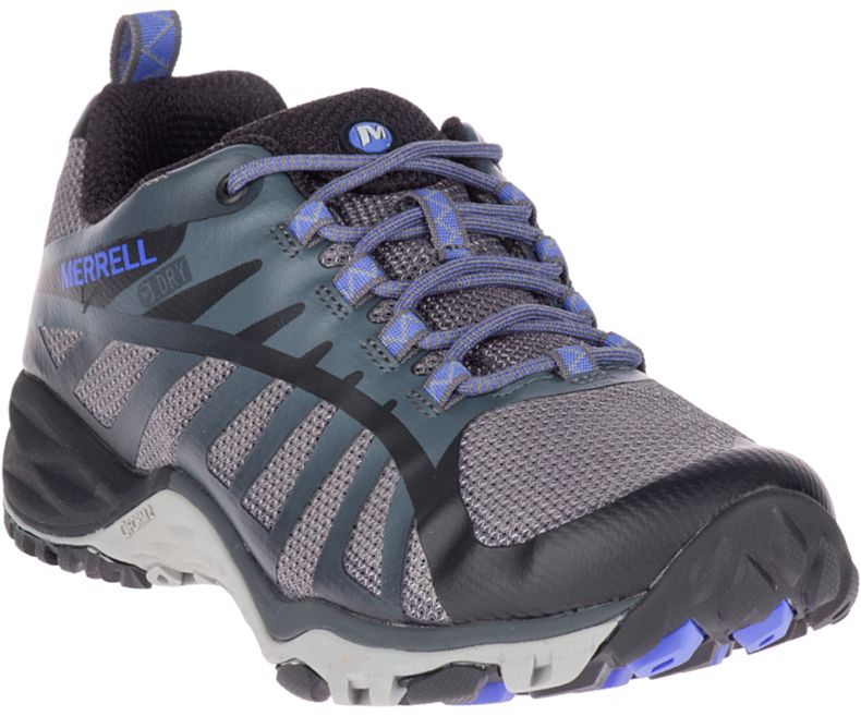 Merrell Siren Edge Q2 Vanntette Fjellsko Dame Svarte | 33320W-1HB