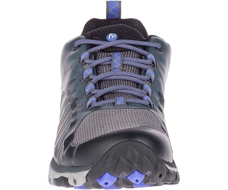 Merrell Siren Edge Q2 Vanntette Fjellsko Dame Svarte | 33320W-1HB