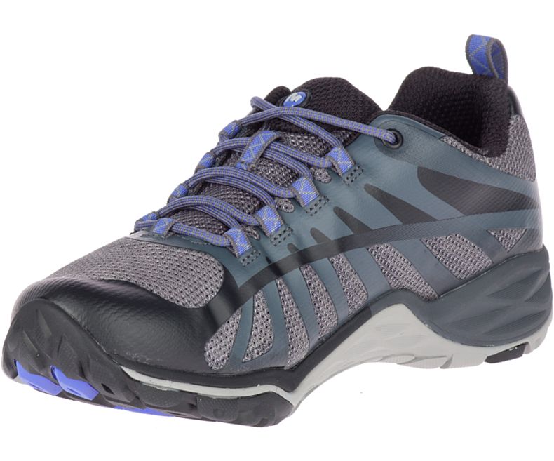 Merrell Siren Edge Q2 Vanntette Fjellsko Dame Svarte | 33320W-1HB