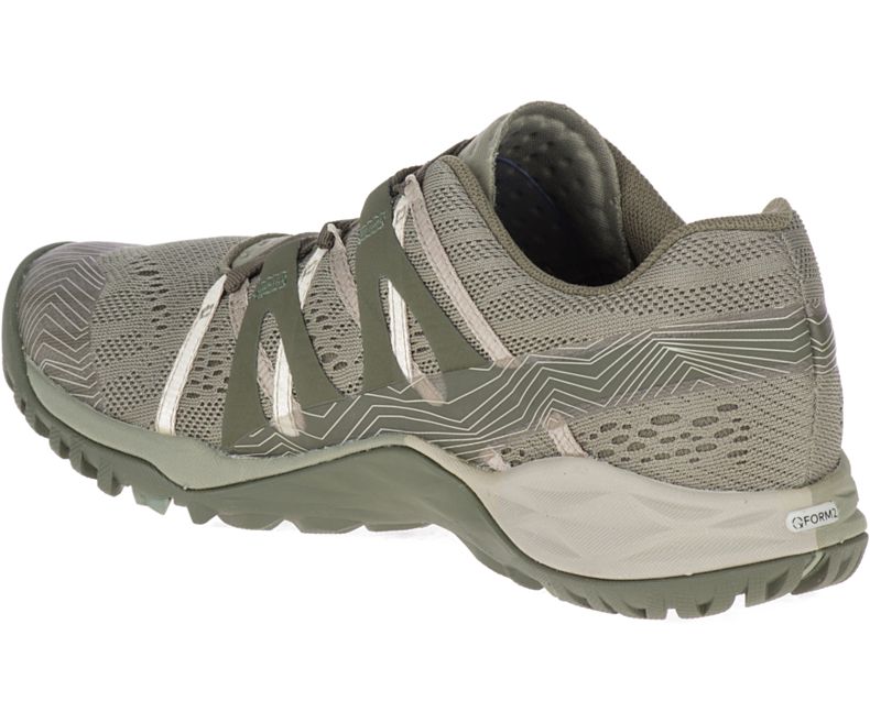 Merrell Siren Hex Q2 E -Mesh Fjellsko Dame Olivengrønne | 30865W-1HO