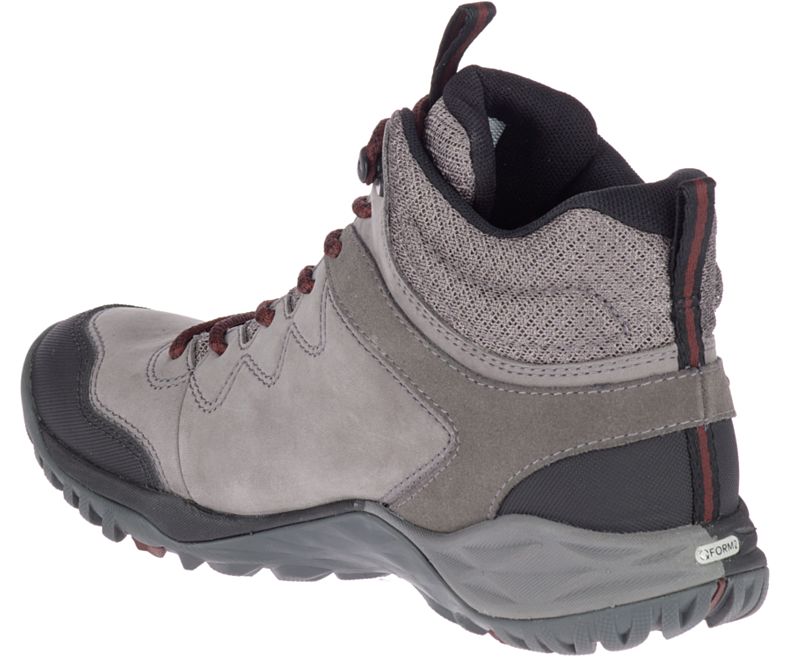 Merrell Siren Traveller Q2 Mid Vanntette Fjellsko Dame Mørke Grå | 32440W-1HD