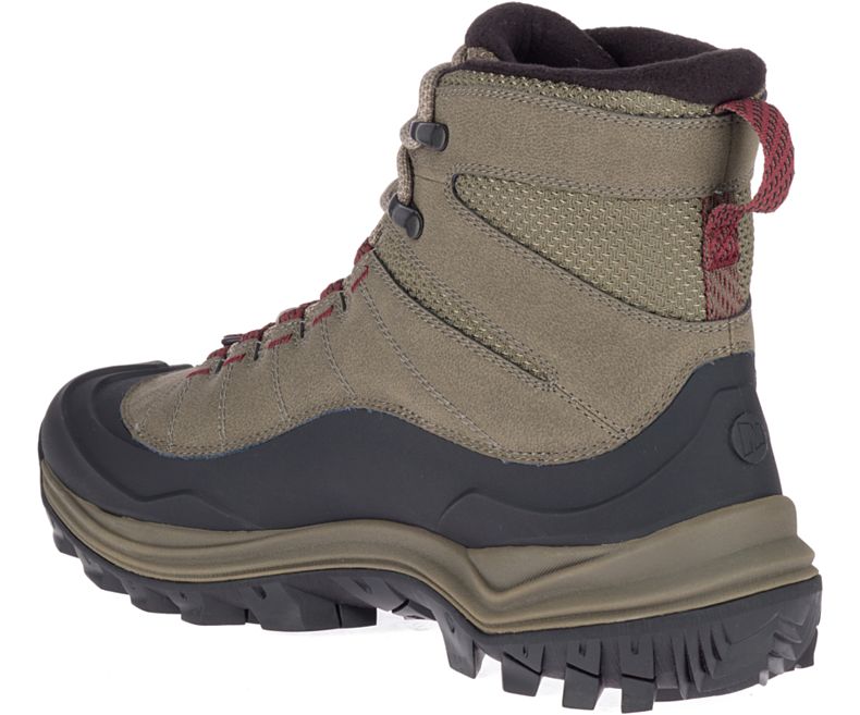 Merrell Thermo Chill Mid Shell Vanntette Gåsko Herre Brune Rød | 35067M-2WB