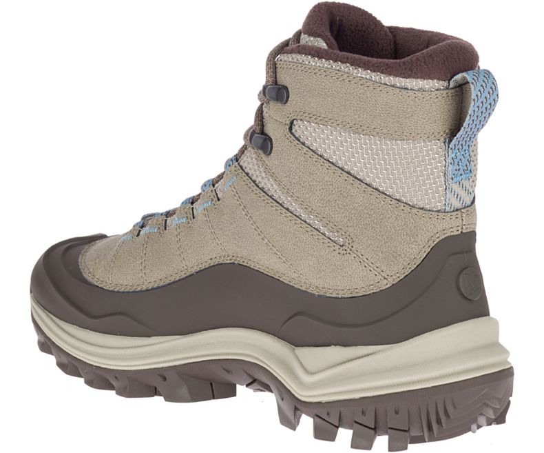 Merrell Thermo Chill Mid Shell Vanntette Gåsko Dame Brune | 35068W-1WB