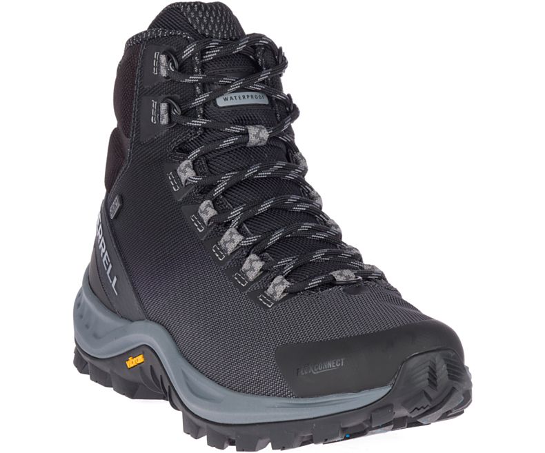 Merrell Thermo Cross 2 Mid Vanntette Fjellsko Herre Svarte | 35393M-2HB