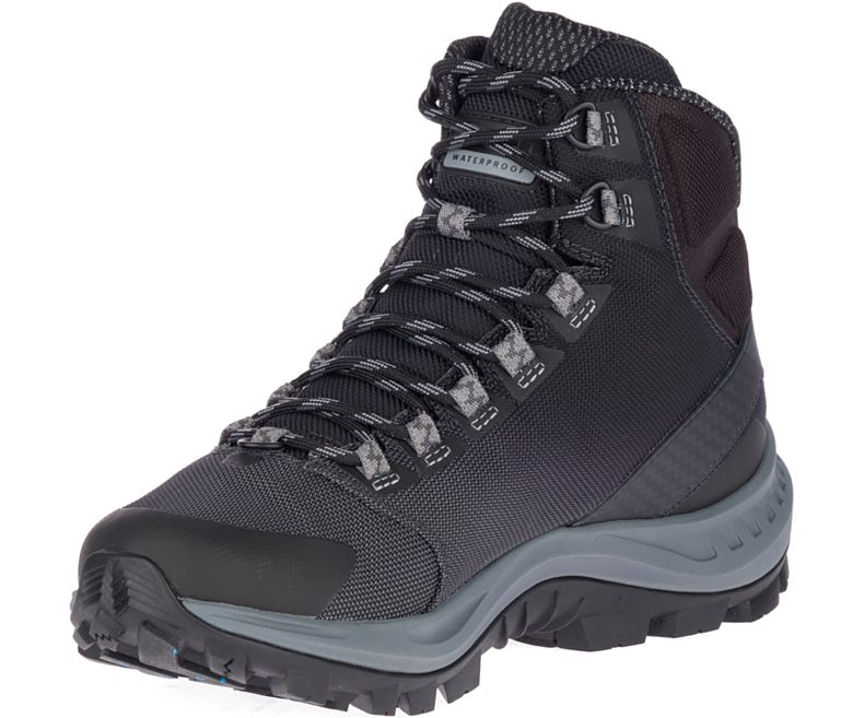 Merrell Thermo Cross 2 Mid Vanntette Fjellsko Herre Svarte | 35393M-2HB