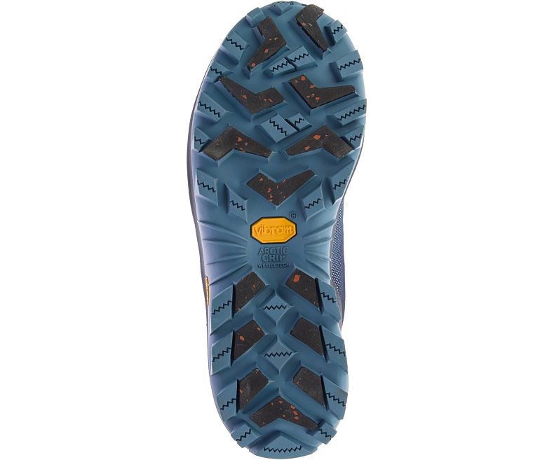 Merrell Thermo Cross 2 Mid Vanntette Fjellsko Dame Blå | 41540W-1HB