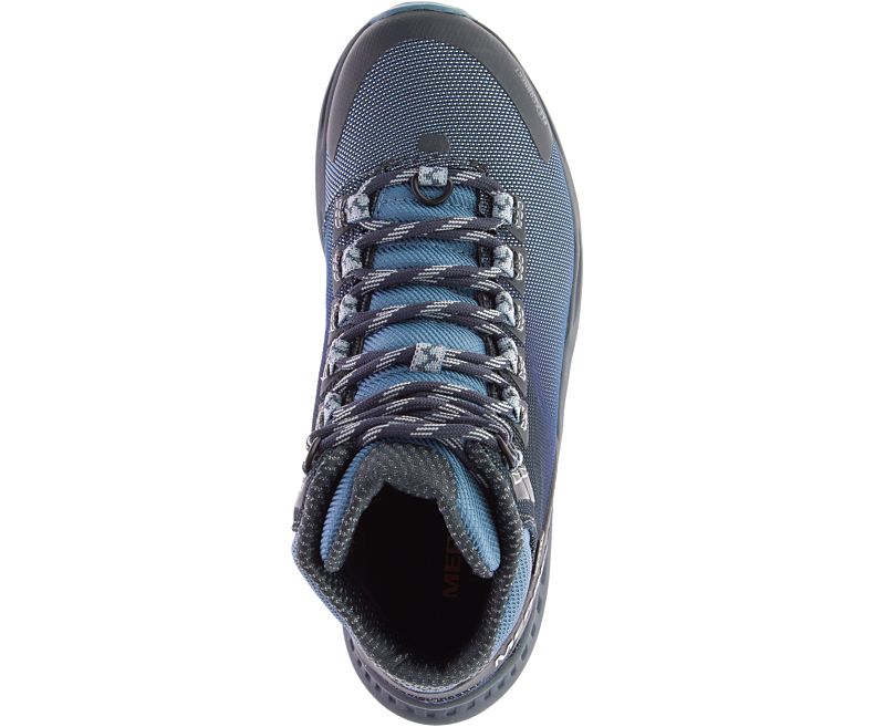 Merrell Thermo Cross 2 Mid Vanntette Fjellsko Dame Blå | 41540W-1HB