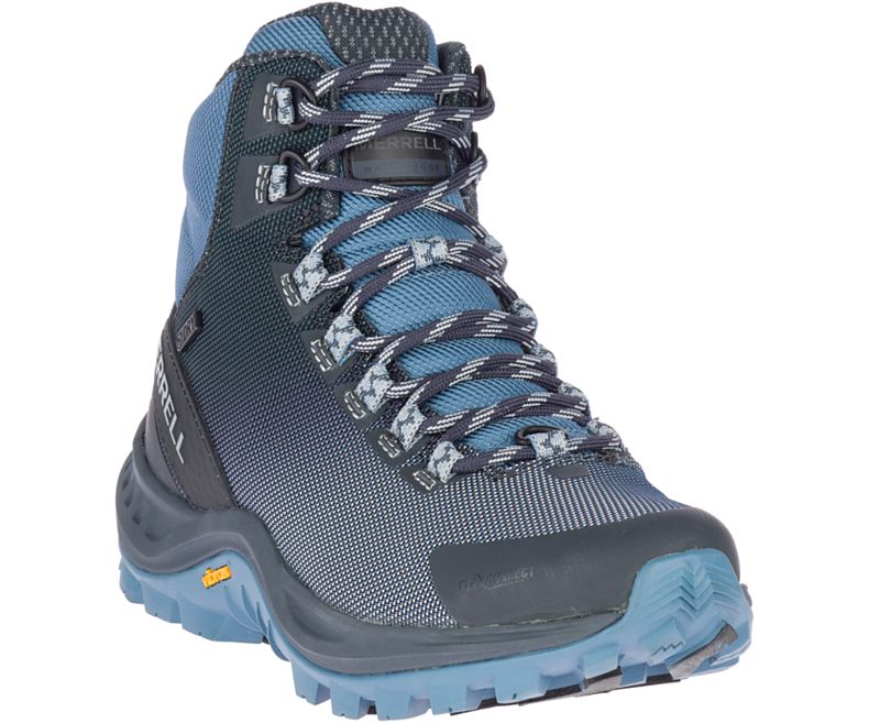 Merrell Thermo Cross 2 Mid Vanntette Fjellsko Dame Blå | 41540W-1HB